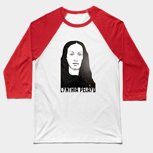 Cynthia Pelayo Baseball T-Shirt by Luis Paredes Creates